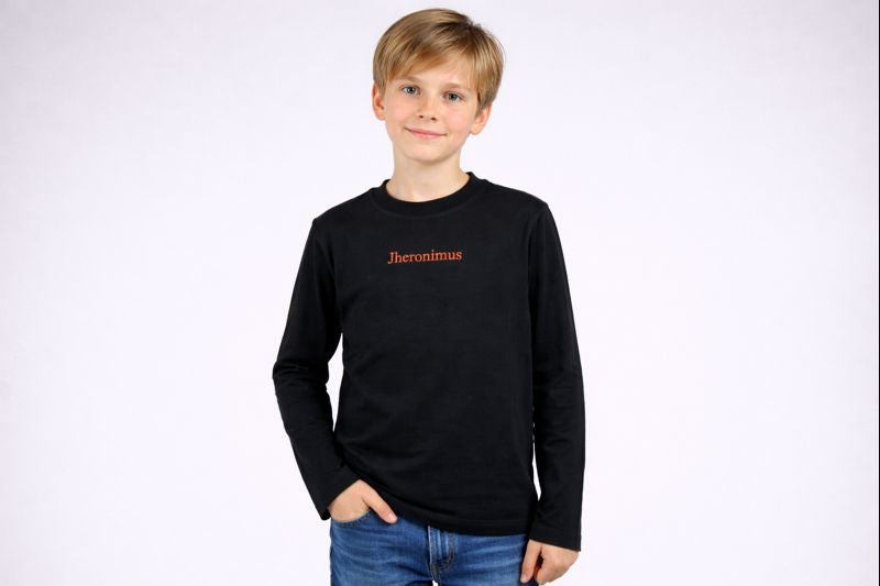 Duvelmaker Longsleeve - Zwarte Tricot kids
